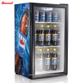 98L Glass Door Tabletop Mini Showcase Cooler